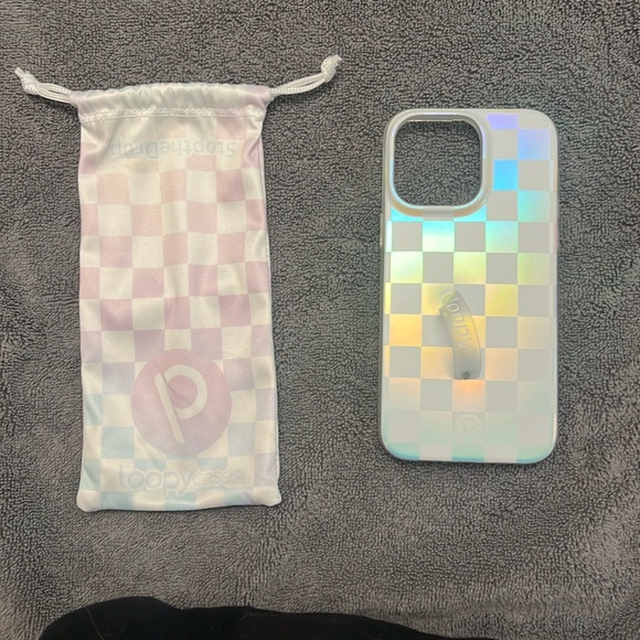 Loopy case with bag- iPhone 14 Pro Max - Picture 1 of 3